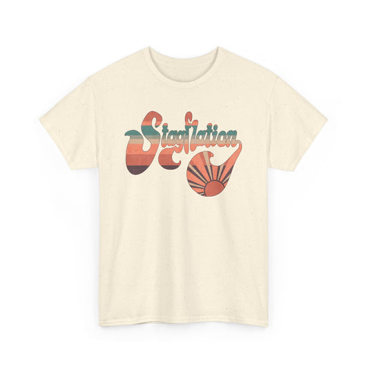 Stagflation Sunrise Modern-Retro  - Tshirt