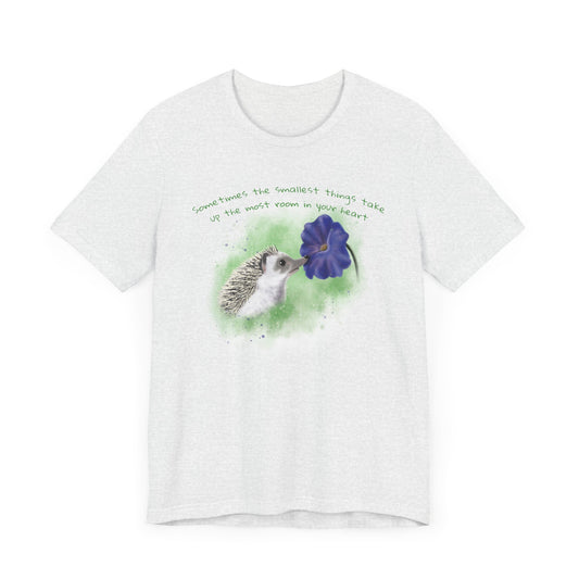 Hedgehog and Petunia - Adult T-shirt