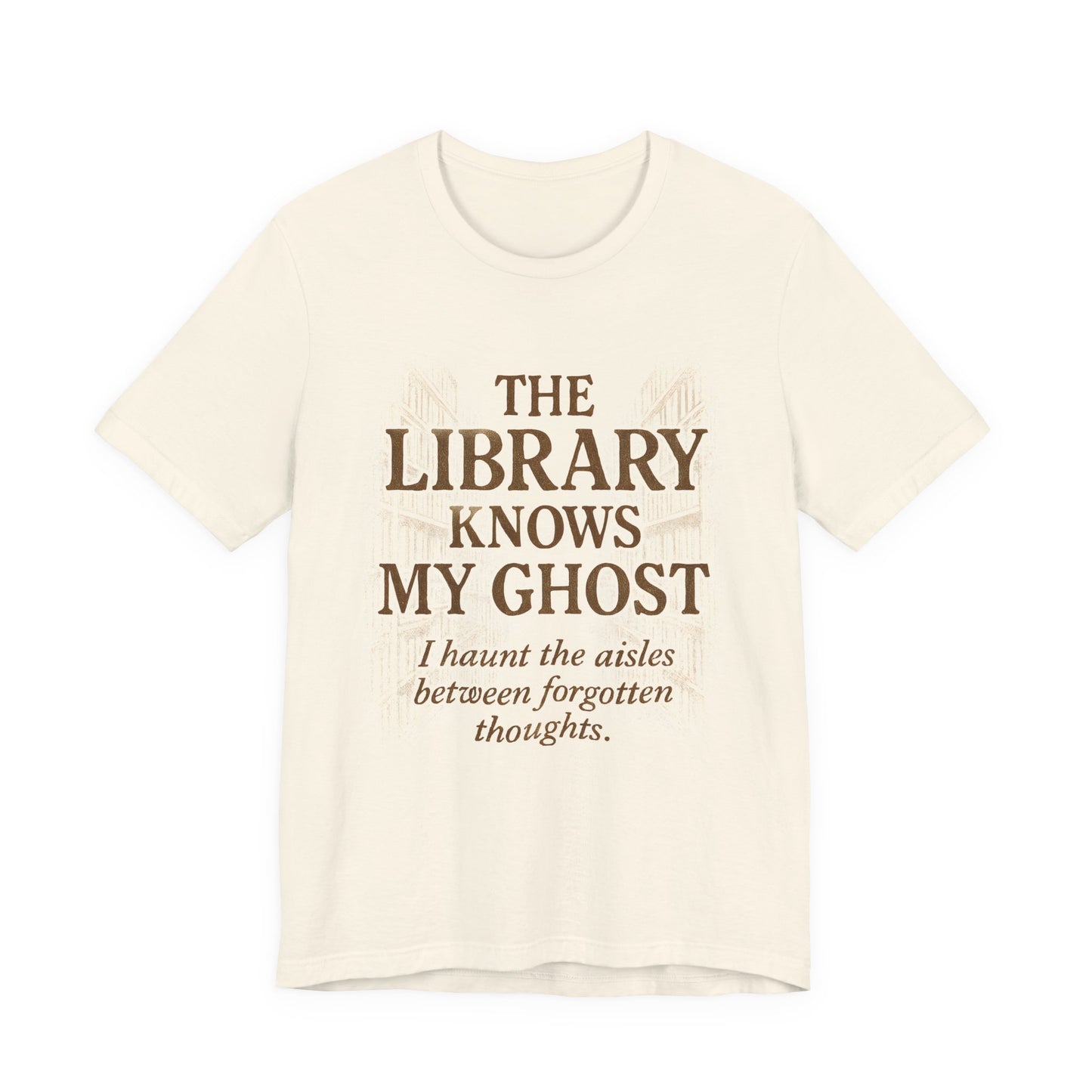 Library Knows My Ghost Tee