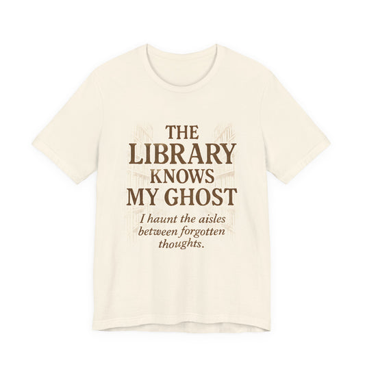 Library Knows My Ghost Tee