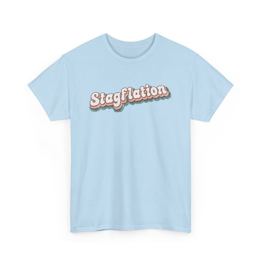 Stagflation Tilted Modern-Retro - T-shirt