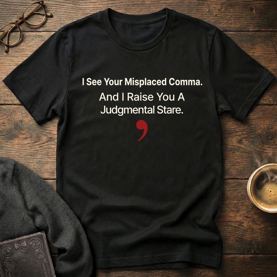 I See Your Misplaced Comma.