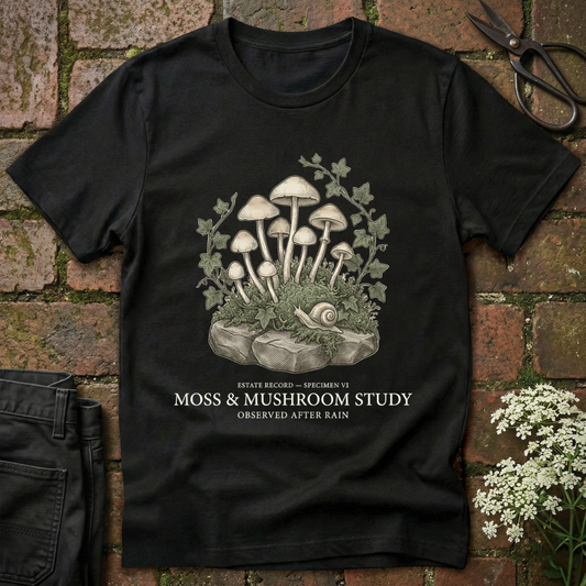 Moss & Mushroom Study
