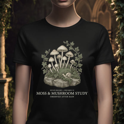 Moss & Mushroom Study