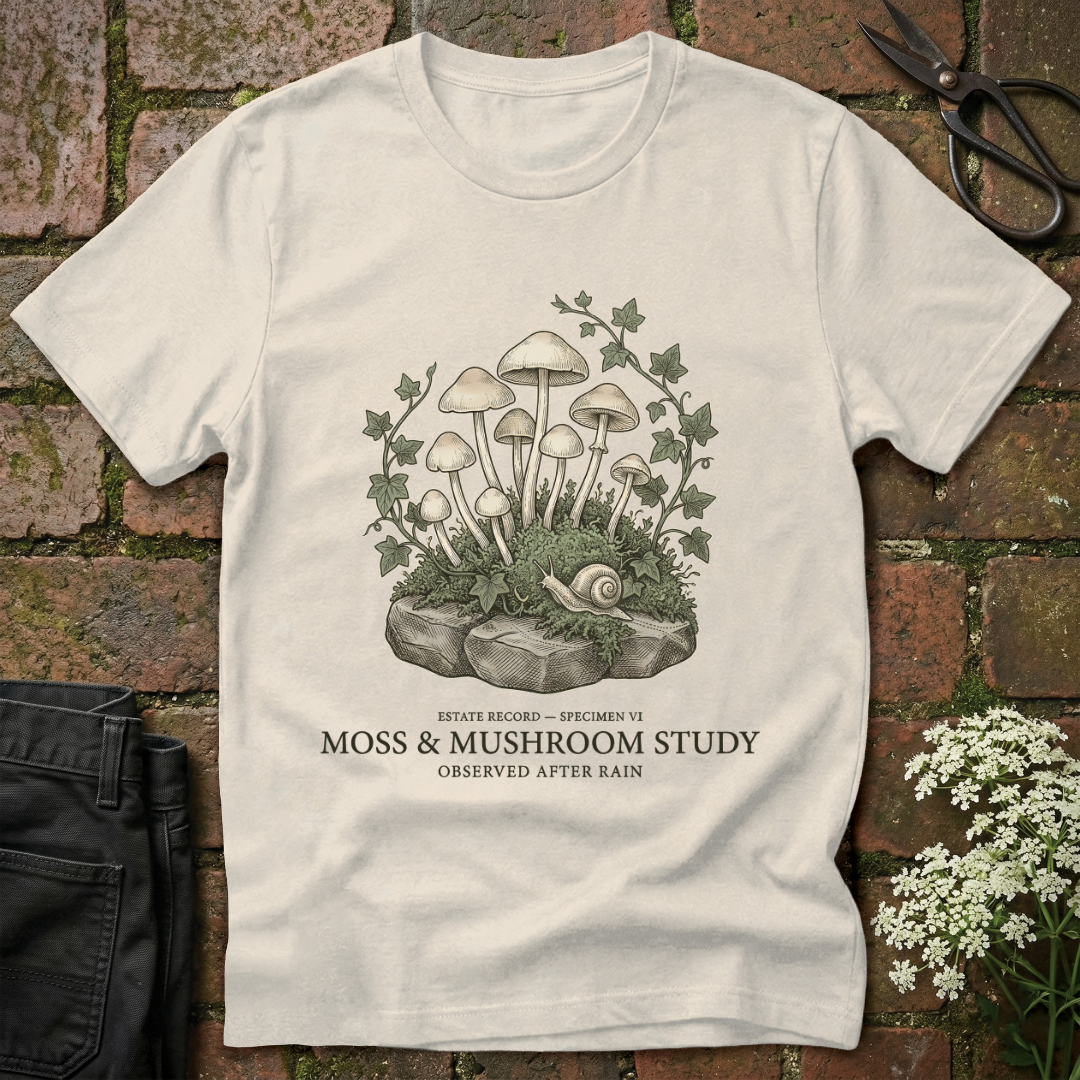 Moss & Mushroom Study