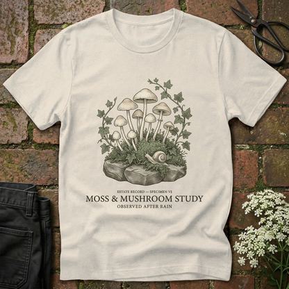 Moss & Mushroom Study