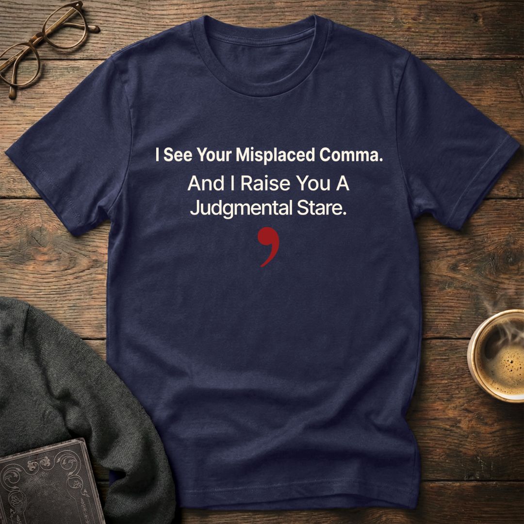 I See Your Misplaced Comma.