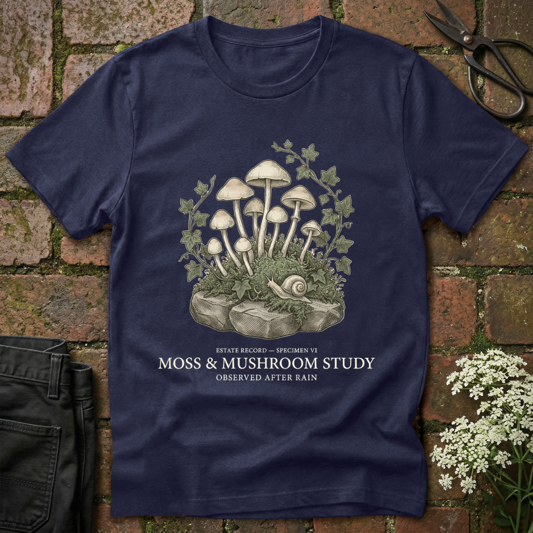 Moss & Mushroom Study