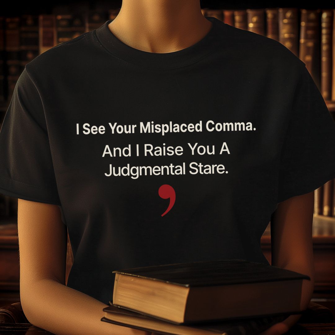 I See Your Misplaced Comma.