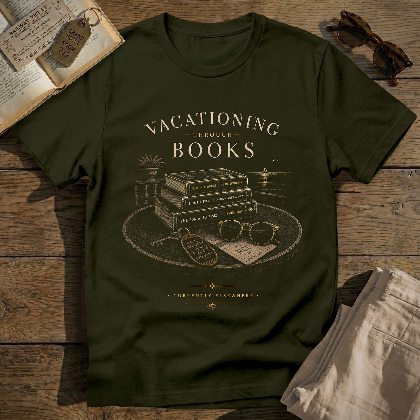 Vacationing Through Books