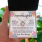 To My Granddaughter - Your Way Back Home - Love Knot Necklace - Gift for Birthday, Christmas, or Special Occasion